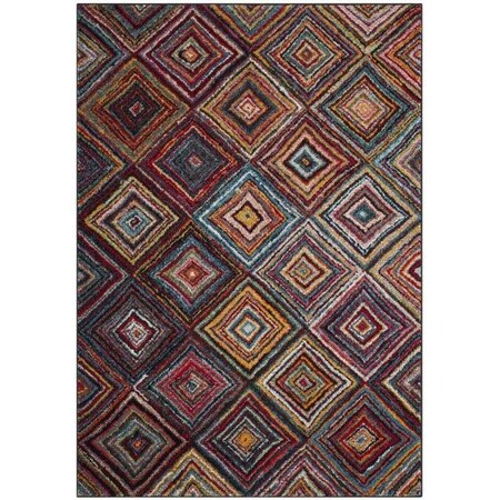Safavieh 8 x 10 ft. Aruba Power Loomed Large Rectangle Area Rug, Multi ARB501M-8